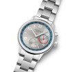 NOMOS Glashütte Club Sport Neomatik Weltzeit silber - Bild 5