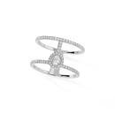 Messika Glam'azone 2 Rows Pavé Ring - Bild 2