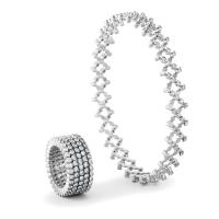 Brevetto Multi-Size Ring und Armband