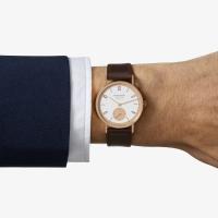 Tangente Roségold neomatik – 175 Years Watchmaking Glashütte