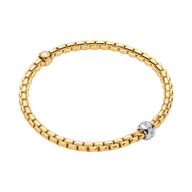 Weißgold, Armschmuck, FOPE Eka Tiny Flex'it Armband 73301BX_BB_G_XBX_0XS
