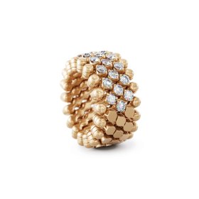 Roségold, Ringe, Serafino Consoli Brevetto Multi-Size Ring RMS 5HM4 RG WD