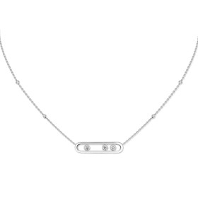        Weißgold, Halsschmuck, Messika Move Classique Halskette 03997-WG