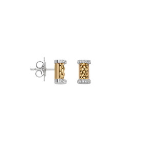 Weißgold, Ohrringe, FOPE Essentials Ohrringe 07E08OX_BB_G_XXX_000