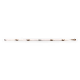 Roségold, Armschmuck, Al Coro La Piazza Armband NB314WR