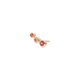 Roségold, Ohrringe, Bron Confetti Ohrstecker 8OR4874OKCBR/L
