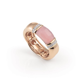 Roségold, Ringe, Al Coro La Piazza Ring NR480PCR