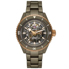 Herrenuhr, Rado Captain Cook High-Tech Ceramic Skeleton R32150162