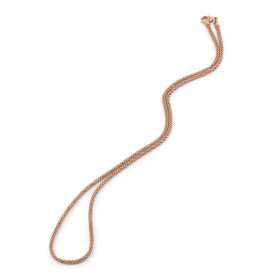 Roségold, Halsschmuck, Al Coro Halskette K01R43