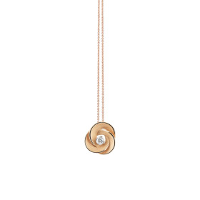 Roségold, Halsschmuck, Annamaria Cammilli Desert Rose Halskette GPE3233J