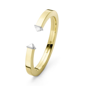 Platin, Armschmuck, IsabelleFa Armreif Flix.Flex “Carré-Sommet” 02128/07/PPT/59-GG