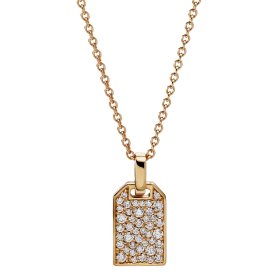 Rotgold, Halsschmuck, Schmuckwerk Halskette Meine Welt OH206-RG