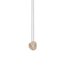 Roségold, Halsschmuck, Annamaria Cammilli Desert Rose Halskette GPE3234N