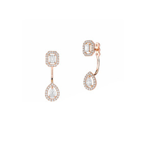        Roségold, Ohrringe, Messika My Twin Toi & Moi Ohrringe 06504-PG