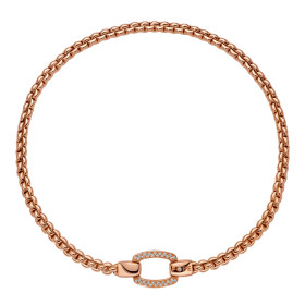 Roségold, Halsschmuck, FOPE Eka Flex'it Halskette 08F10CX_PB_R_XRX_037
