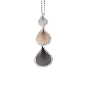 Roségold, Halsschmuck, Annamaria Cammilli Goccia Collier GPE2113T