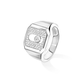         Weißgold, Ringe, Messika Move Joaillerie Siegelring 13654-WG