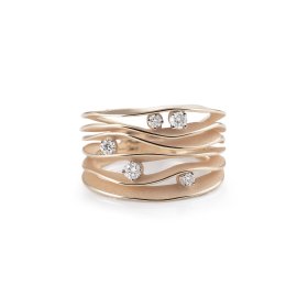 Roségold, Ringe, Annamaria Cammilli Dune Ring GAN0914N