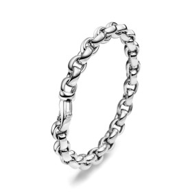 Weißgold, Armschmuck, IsabelleFa Armband "ChaCha 8" 04108/19BBK-WG