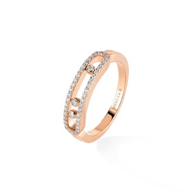         Roségold, Ringe, Messika Baby Move Classique Pavé Ring 04683-PG