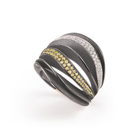 Weißgold, Ringe, Annamaria Cammilli Velaa Color Ring GAN3297V07E