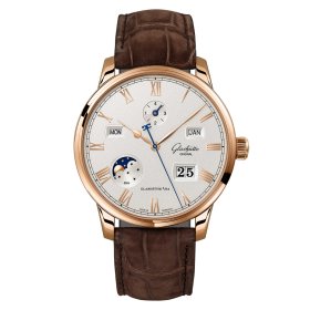 Unisex, Glashütte Original Senator Excellence Ewiger Kalender 1-36-12-02-05-62