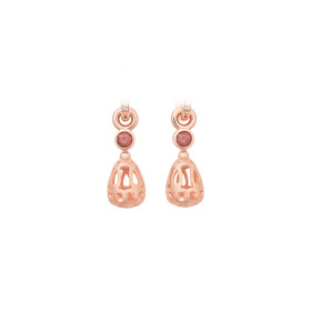         Roségold, Ohrringe, Bron Toujours Ajour Einhänger  8OR4855MZB