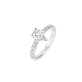 Platin, Ringe, Juwelier Jasper Schmuck Diamantring 001.120294