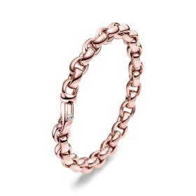 Rotgold, Armschmuck, IsabelleFa Armband "ChaCha 8" 04108-19BBK-RR