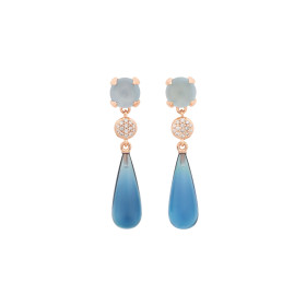         Roségold, Ohrringe, Bron Catch Ohrschmuck 8OR4858BTCBRTLD