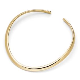 Gelbgold, Halsschmuck, IsabelleFa Halsreif Flix.Flex Oval 7 22030-07-2HLR-GG