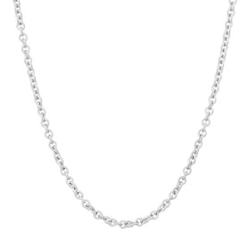         Weißgold, Halsschmuck, Bron Lux Halskette 7CWRA4045