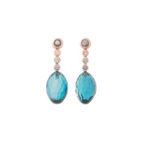 Roségold, Ohrringe, Bron Confetti Ohrschmuck 8OR4814SILKTLRD