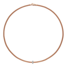 Weißgold, Halsschmuck, FOPE Prima Collier 74508CX_BB_R_XBX_043