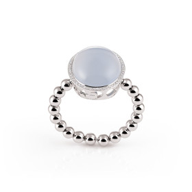 Weißgold, Ringe, Al Coro Palladio Ring NR4034CHW