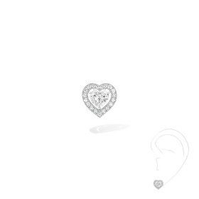 Weißgold, Ohrringe, Messika Joy Coeur Ohrstecker 11562-WG