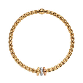Weißgold, Armschmuck, FOPE Eka Tiny Flex'it Armband 73901BX_XX_G_GGG_0XS