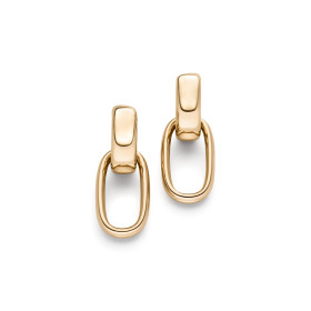 Roségold, Ohrringe, IsabelleFa Creolen "ChaCha 16"  04116/OV/SCREOLE-ROS