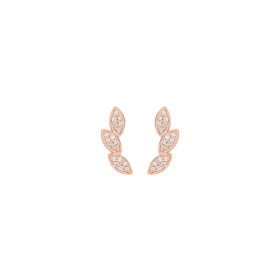         Roségold, Ohrringe, Bron Poppy Petal Ohrschmuck 8OR4913BR