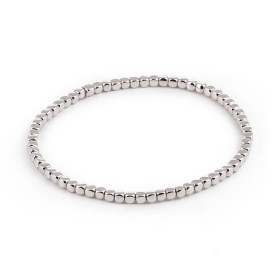 Weißgold, Armschmuck, Al Coro Stretchy Armband A330W
