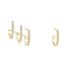 Gelbgold, Ohrringe, Messika Gatsby Multi-Créoles 06503-YG