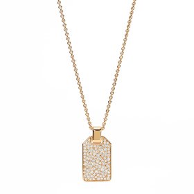 Rotgold, Halsschmuck, Schmuckwerk Halskette Meine Welt OH226-RG