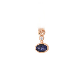         Roségold, Ohrringe, Bron Sushi Einhänger  8OR4873BRIO