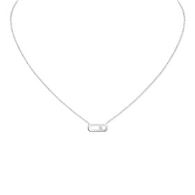 Weißgold, Halsschmuck, Messika Move Uno Halskette 14613-WG