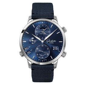 Herrenuhr, Glashütte Original Senator Cosmopolite 1-89-02-05-02-64