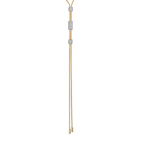 Gelbgold, Halsschmuck, FOPE Aria Halskette 89603CX_BB_G_GBX_090