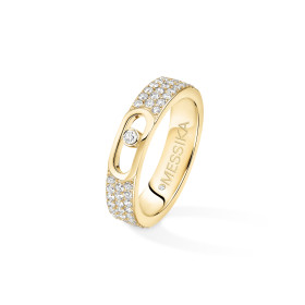         Gelbgold, Ringe, Messika Move Joaillerie Ehering 13555-YG