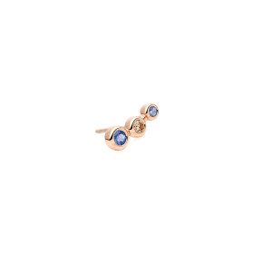 Roségold, Ohrringe, Bron Confetti Ohrstecker 8OR4874CSCBR-R