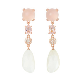         Roségold, Ohrringe, Bron Catch Ohrschmuck 8OR4890RQRBBRMW