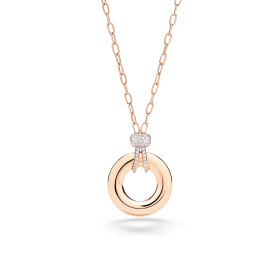 Roségold, Halsschmuck, Pomellato Iconica Halskette PCC4040O7WHRDB000